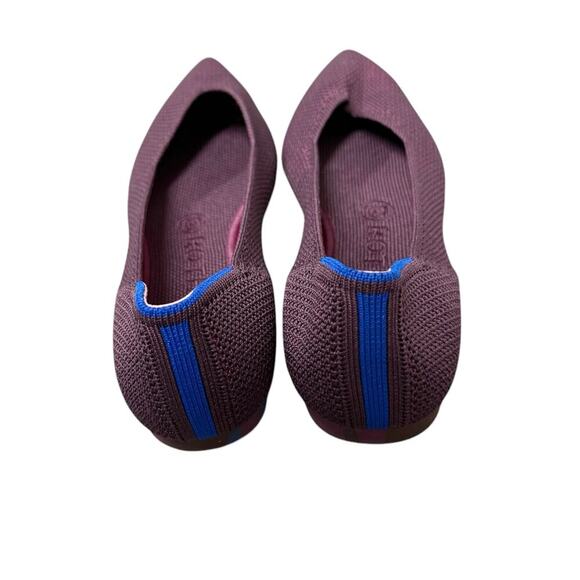 Rare Rothy’s Point in Berry Lattice Stitch Women’s Size 7 - Picture 5 of 9